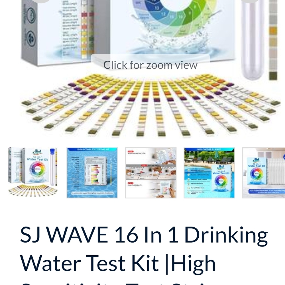 16 In 1 Drinking Water Test Kit | High Sensitivity Strips